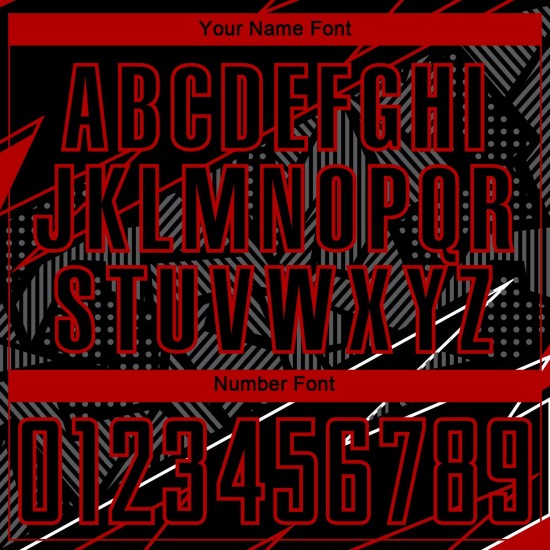 Uniform Custom Jersey Soccer Lines Sublimation Red Black Uniform Custom Jersey Soccer Lines Sublimation Red Black
